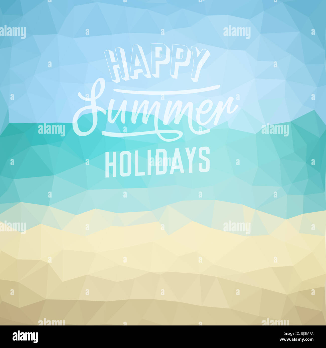 Summer holiday tropical beach background Stock Photo - Alamy