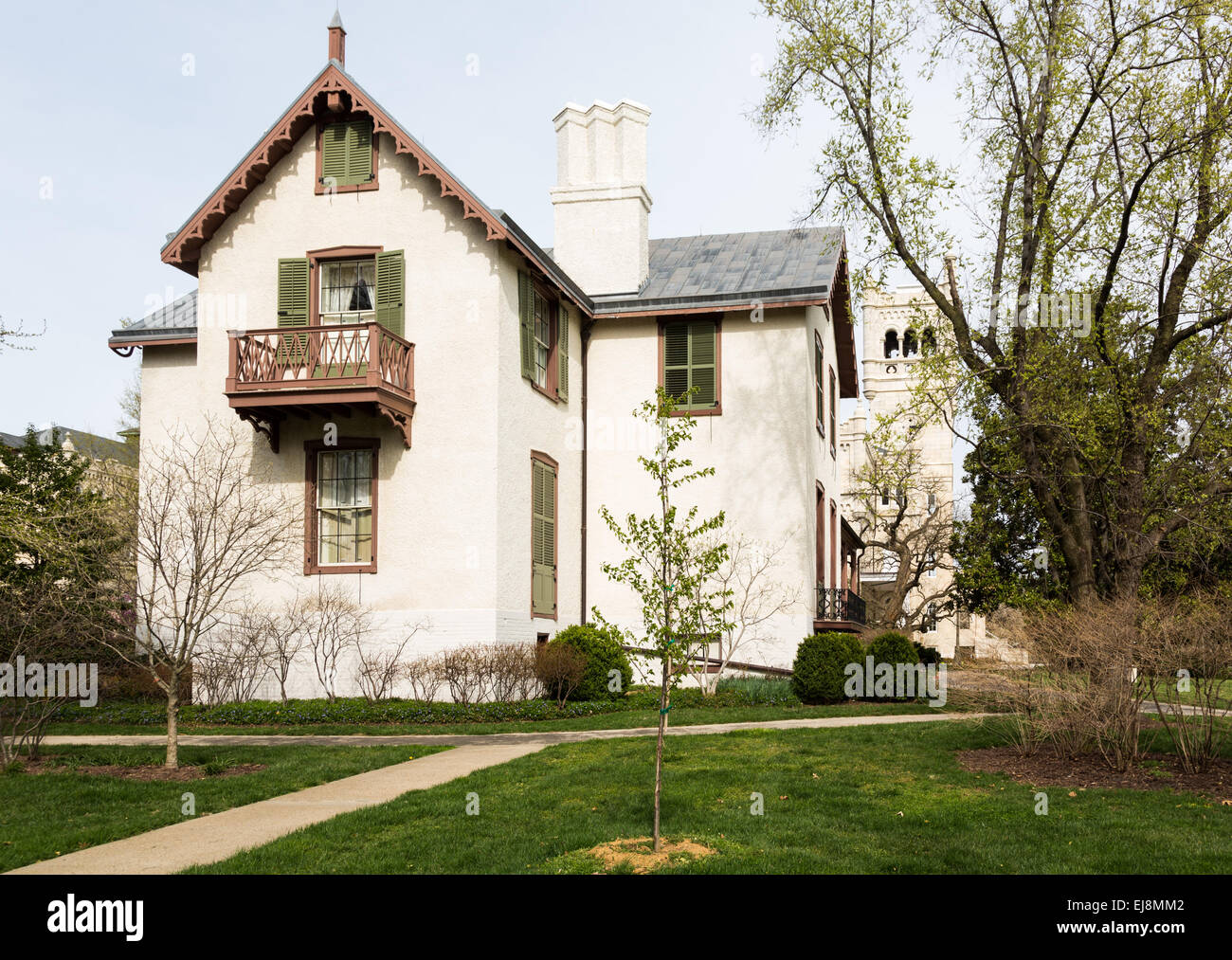 President Lincoln Cottage In Washington Dc Stock Photo 80097138