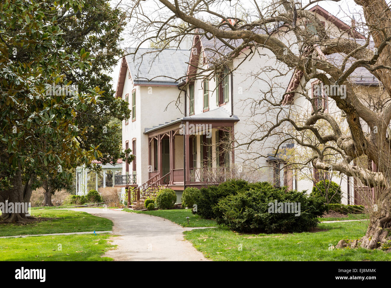 President Lincoln Cottage In Washington Dc Stock Photo 80097155