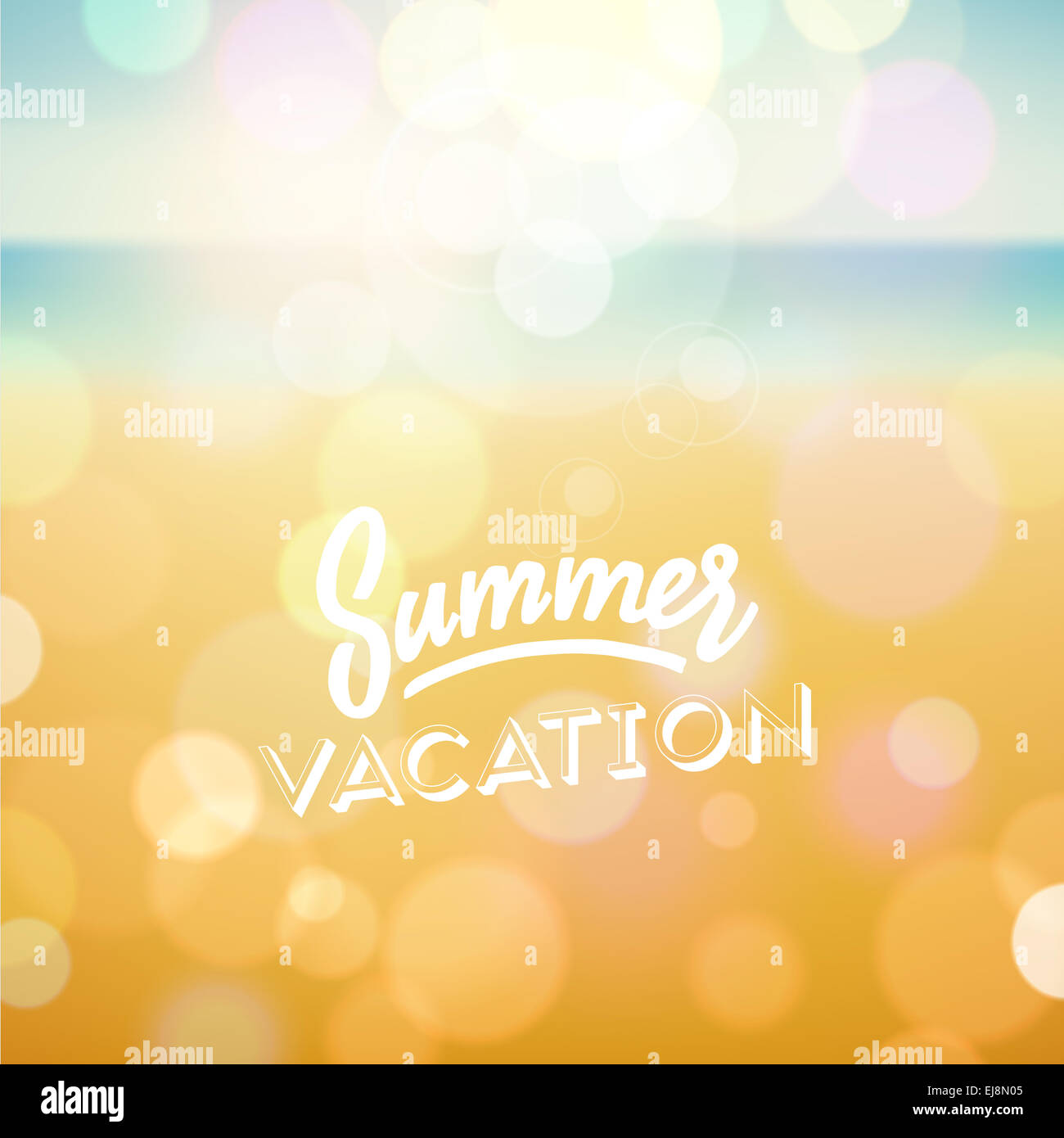Summer holiday tropical beach background Stock Photo - Alamy