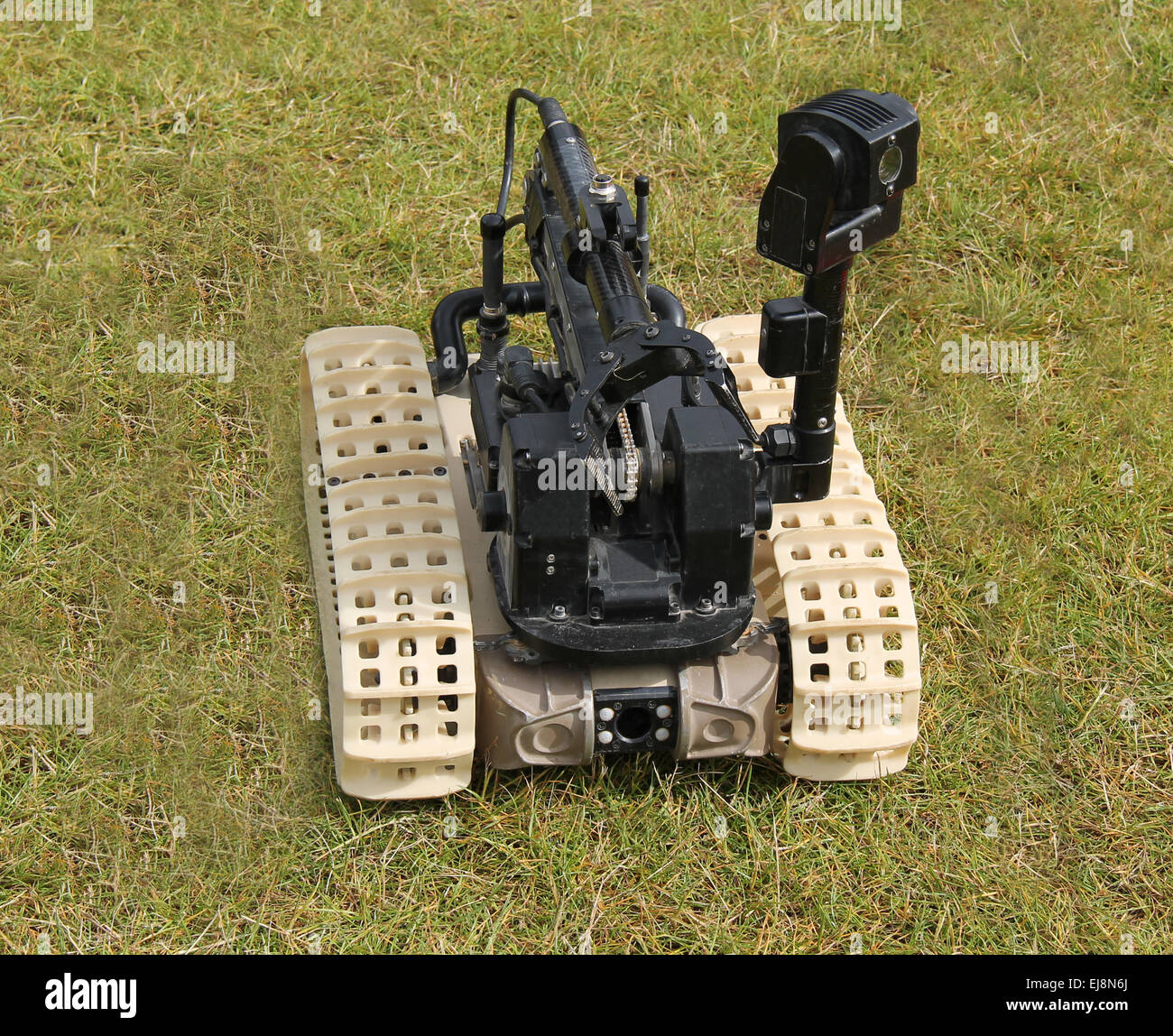 A Bomb Disposal Remote Control Robot Device. Stock Photo