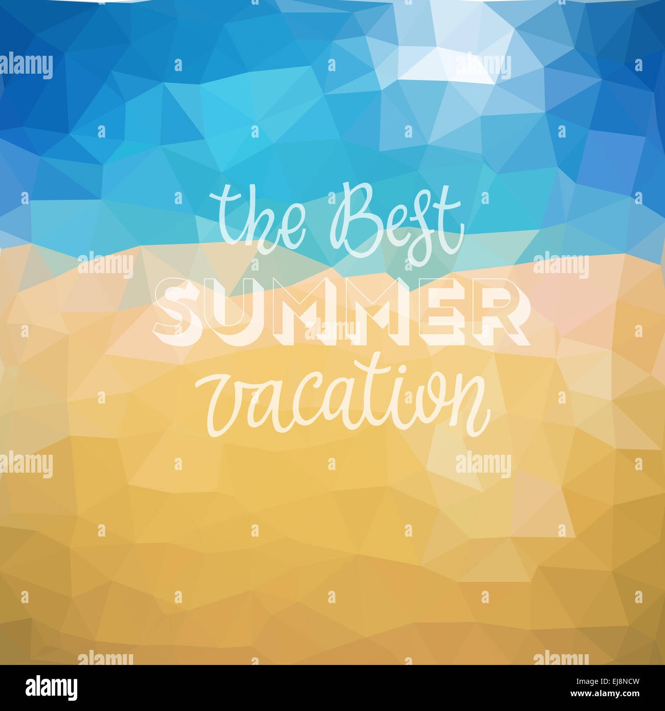 Summer holiday tropical beach background Stock Photo - Alamy