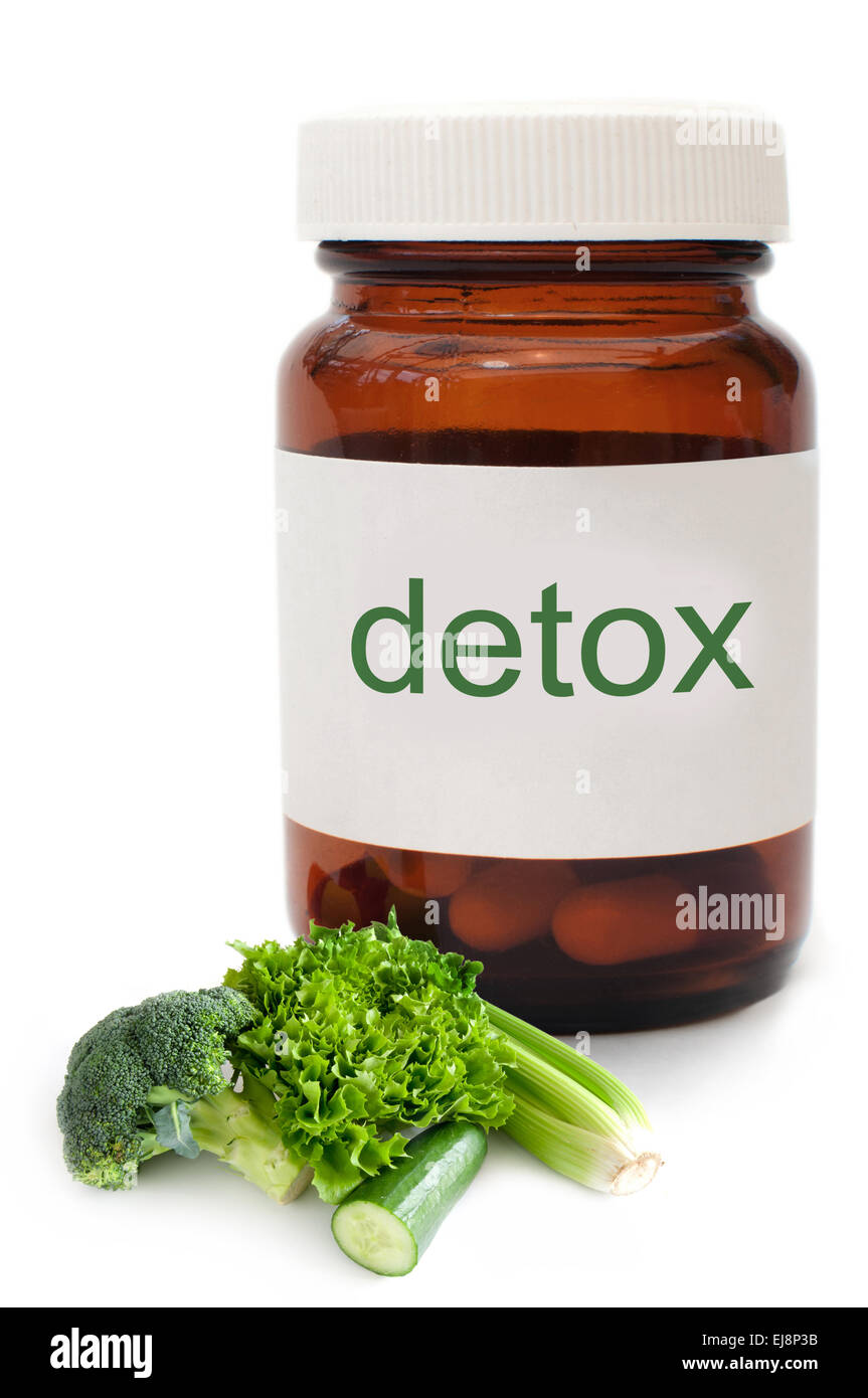Detox pills concept Stock Photo Alamy