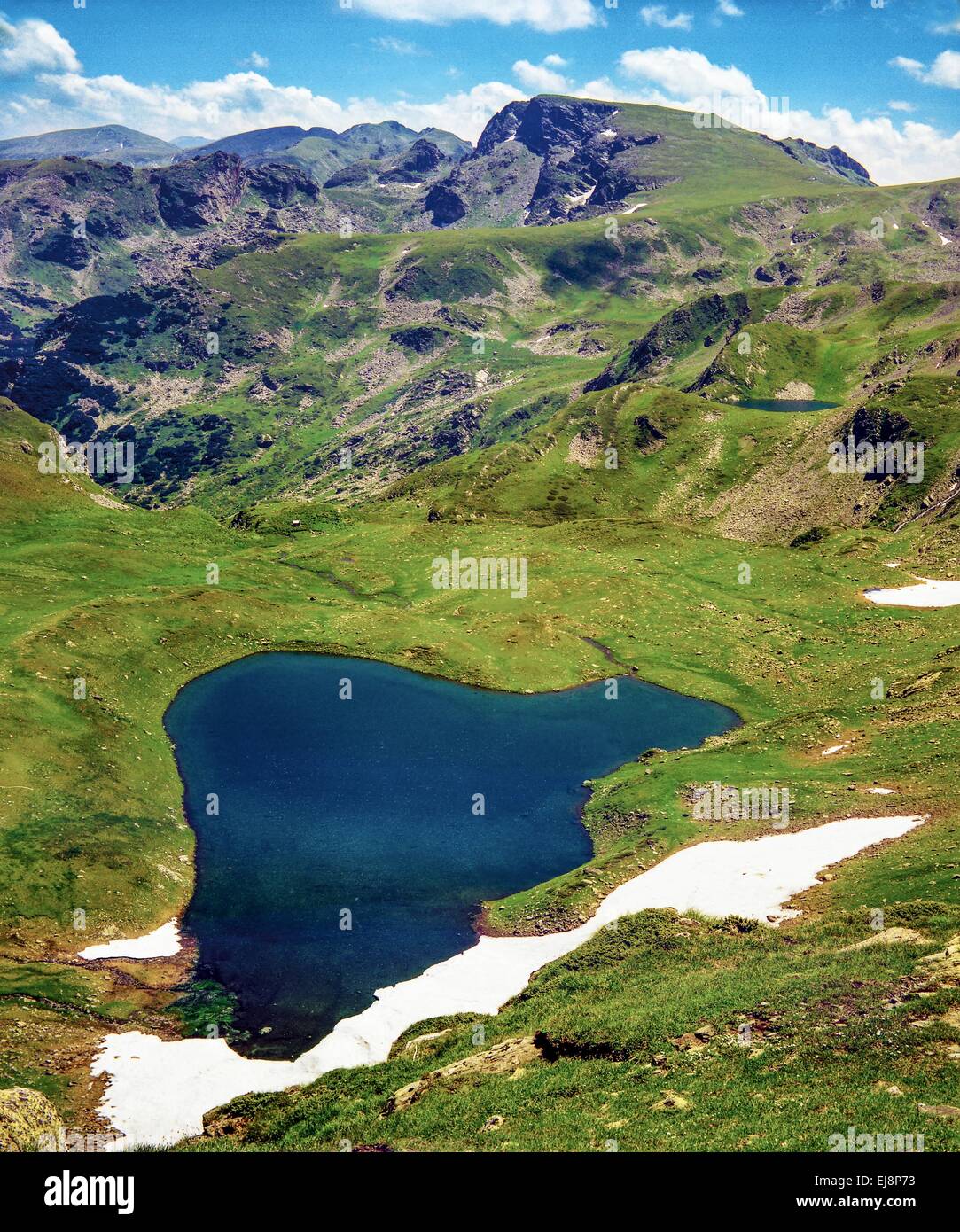 Rila mountain Urdini lakes, Bulgaria Stock Photo