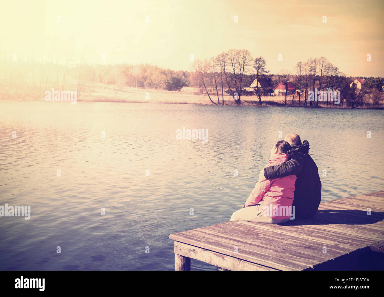 Love couple in nature hi-res stock photography and images - Alamy