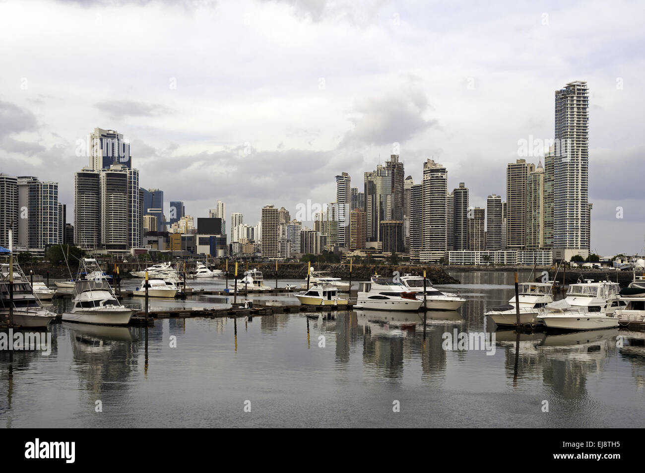 Panama City skyline, Panama. Stock Photo
