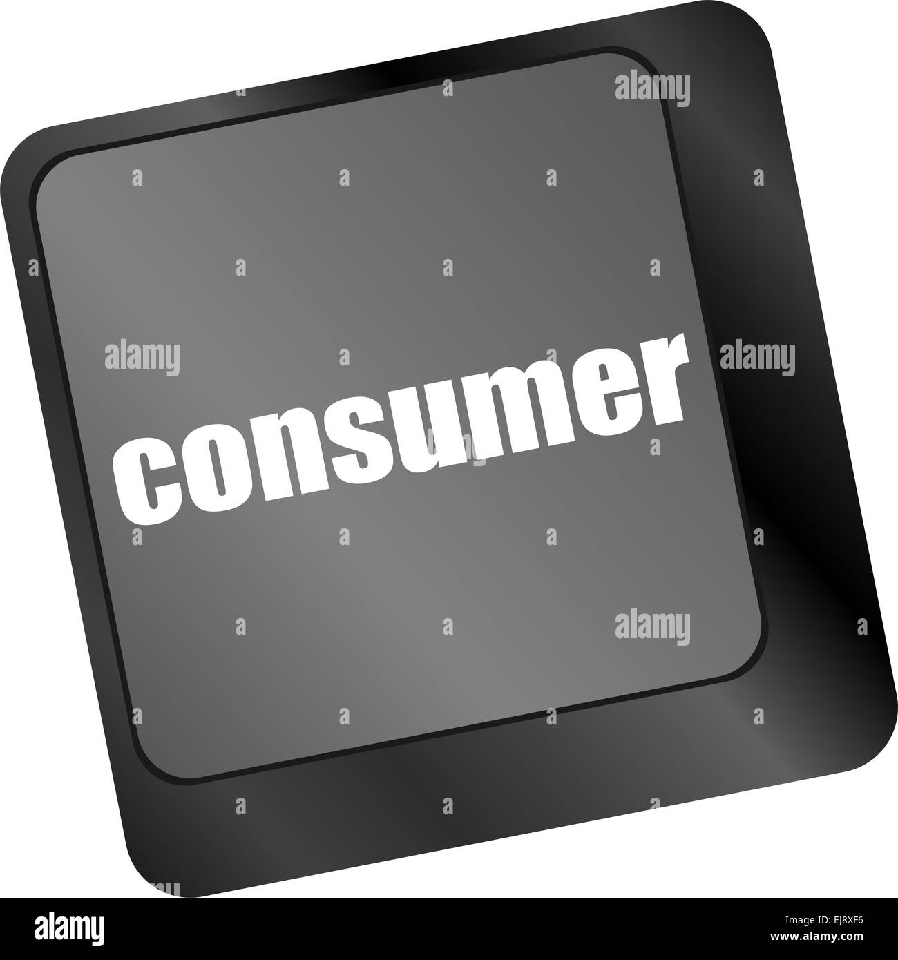 consumer message on enter key of keyboard Stock Photo Alamy