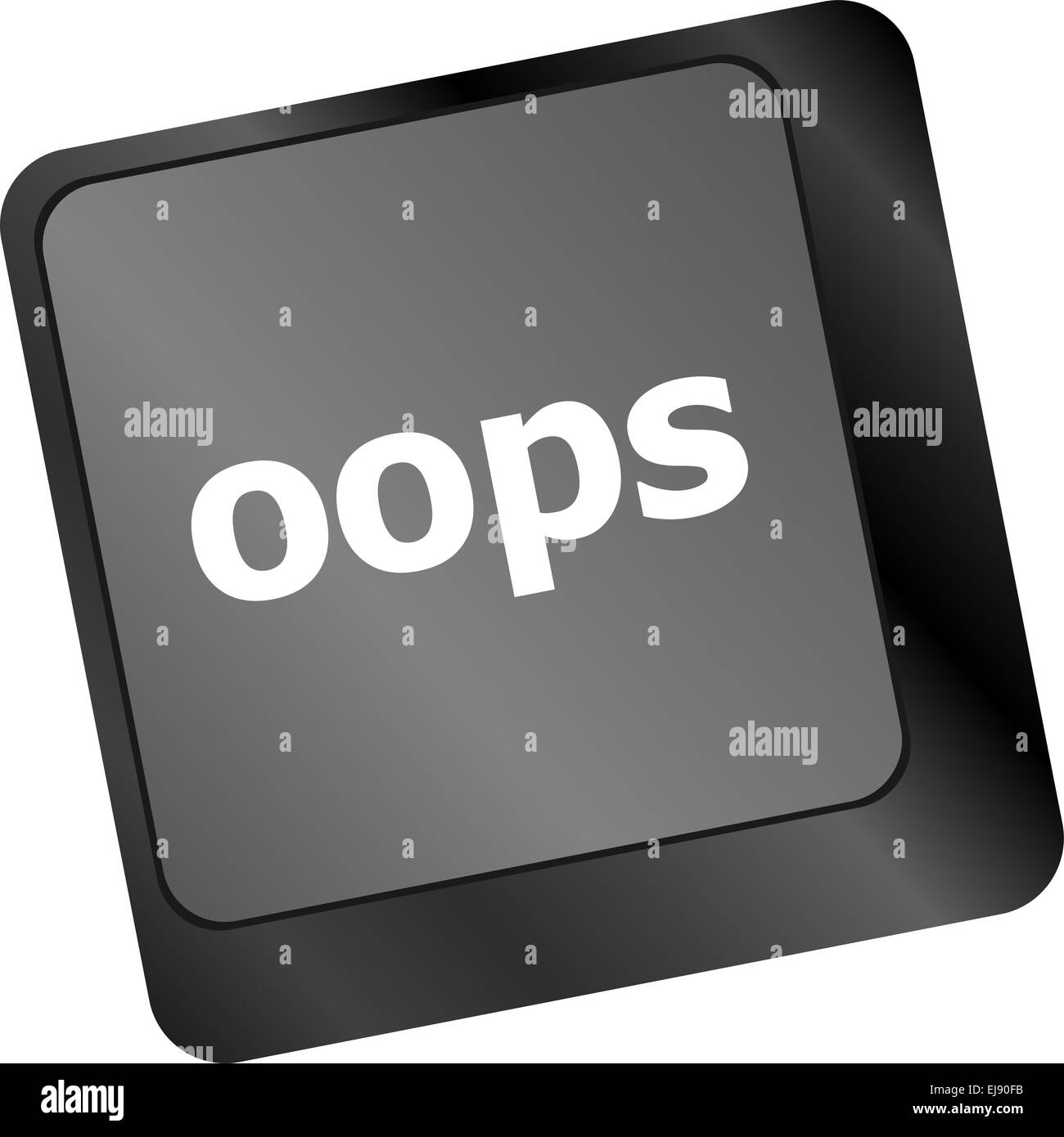 Oops cut out stock images pictures alamy