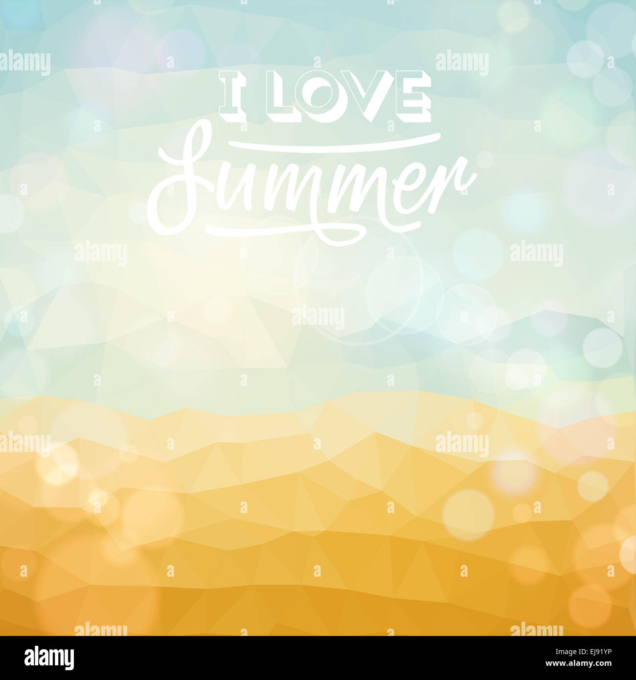 Summer holiday tropical beach background Stock Photo - Alamy