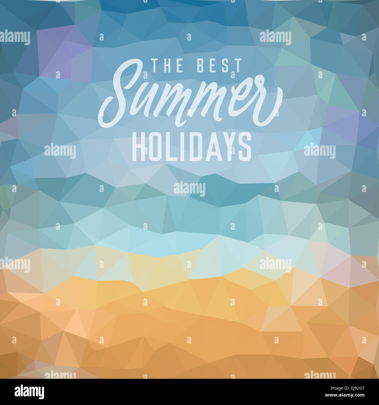 Summer holiday tropical beach background Stock Photo - Alamy