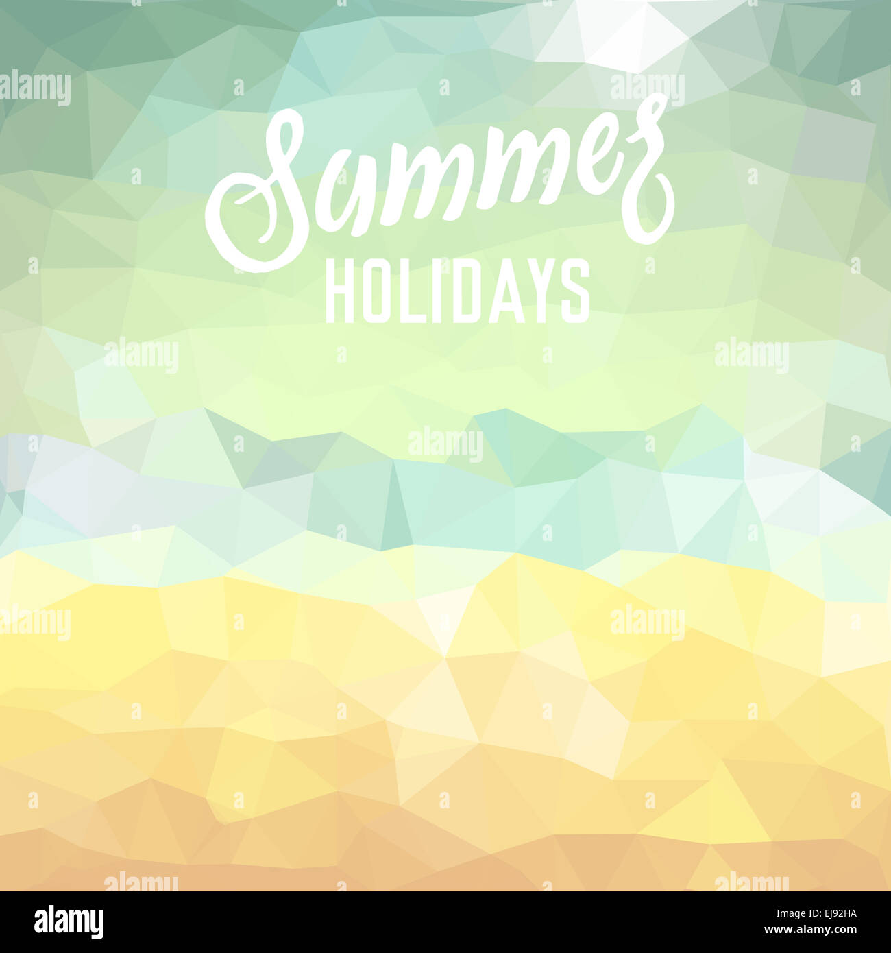 Summer holiday tropical beach background Stock Photo - Alamy