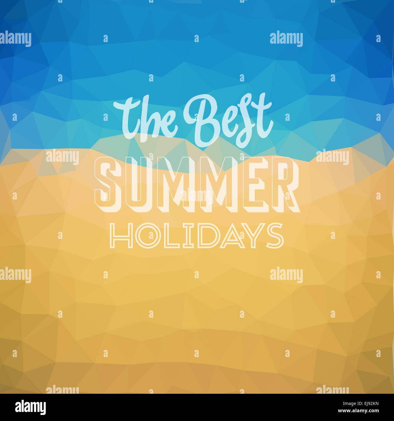 Summer holiday tropical beach background Stock Photo - Alamy