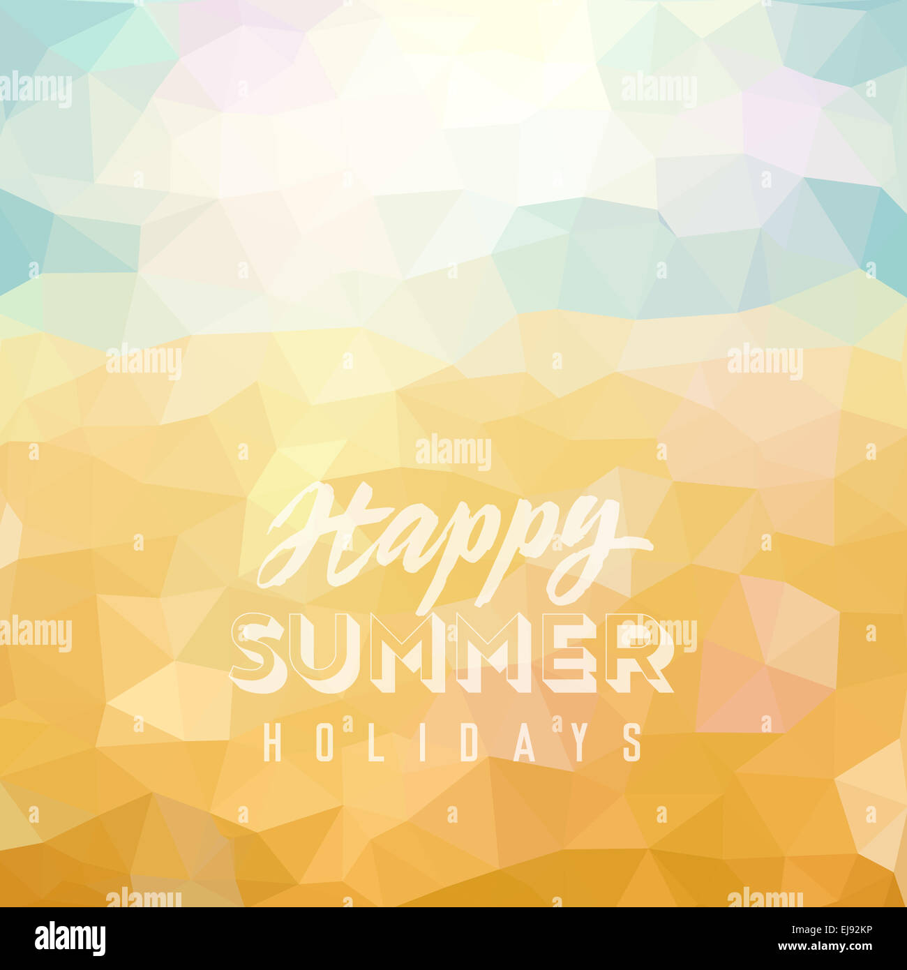 Summer holiday tropical beach background Stock Photo - Alamy