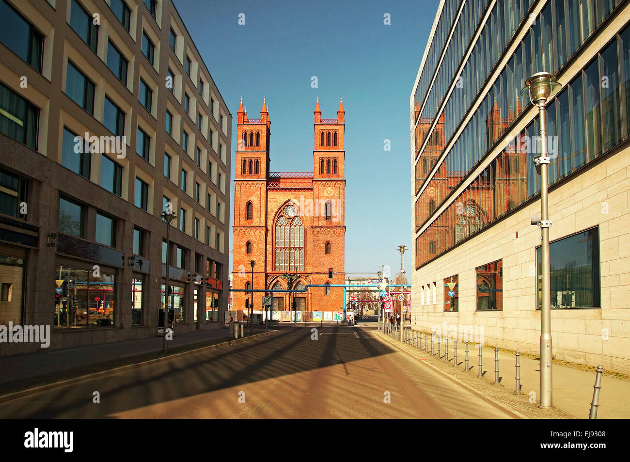 Friedrichwerder Church Germany Berlin Stock Photo
