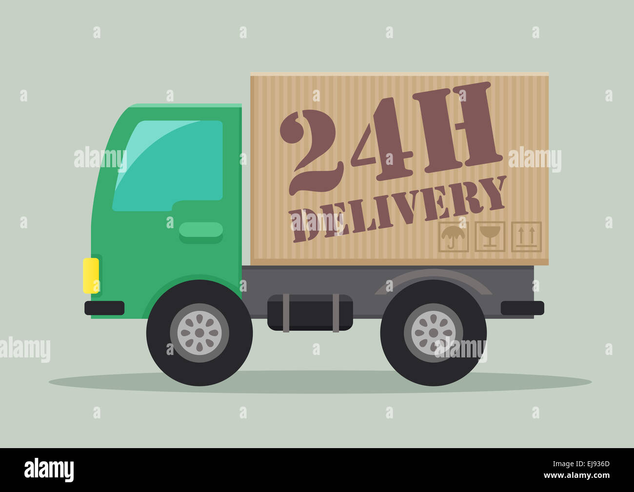 Delivery truck hi-res stock photography and images - Page 2 - Alamy