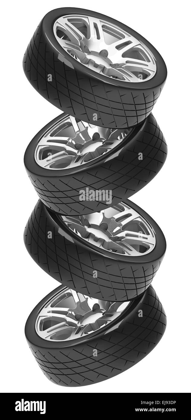 the car tires stack Stock Photo Alamy