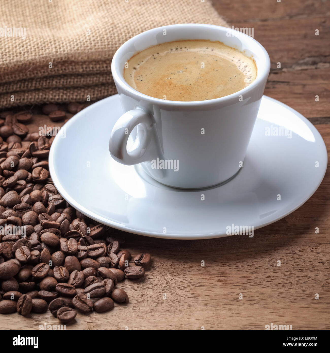 freshly brewed coffee Stock Photo