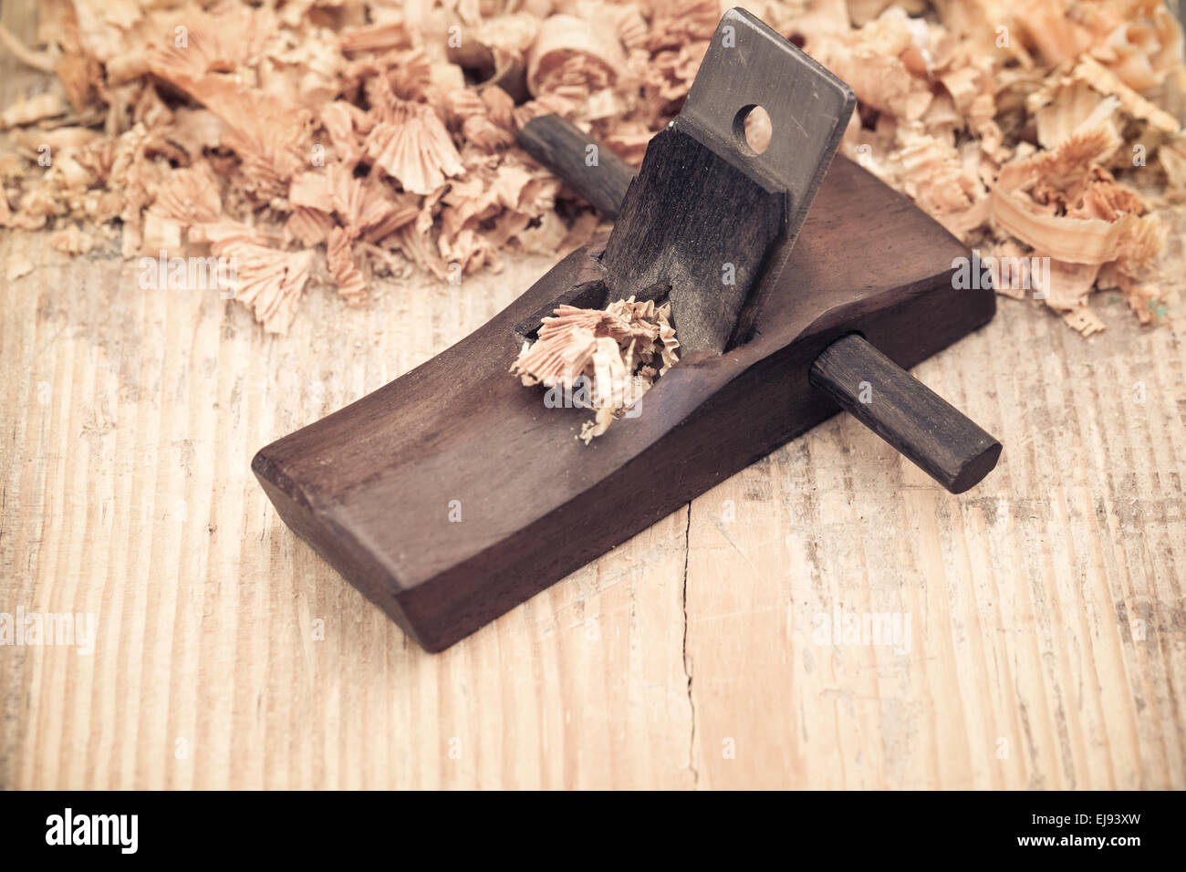 Old wooden planer hi-res stock photography and images - Alamy