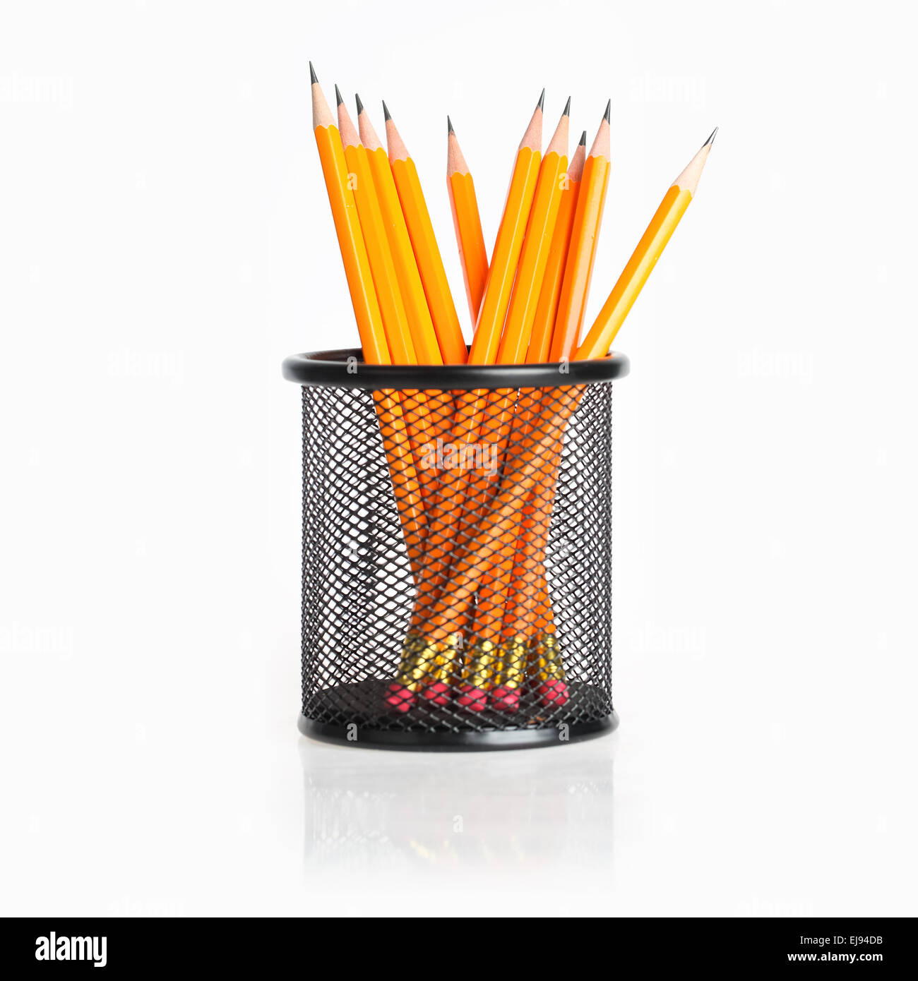 pencil stand Stock Photo