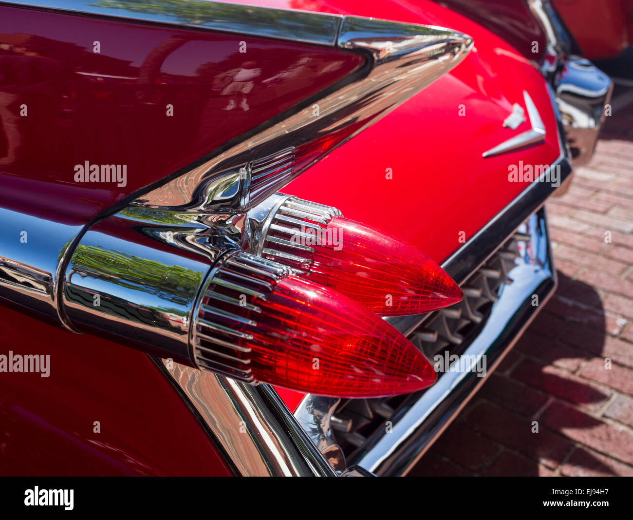 Ford Thunderbird tail lights Stock Photo Alamy