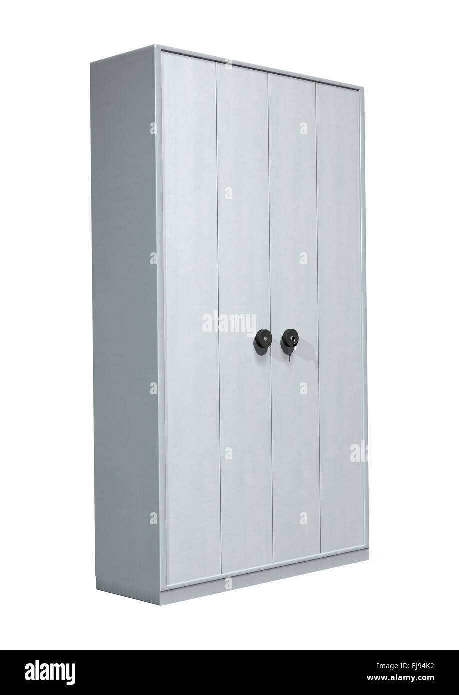 3D digital render of a filing cabinet isolated on white background ...