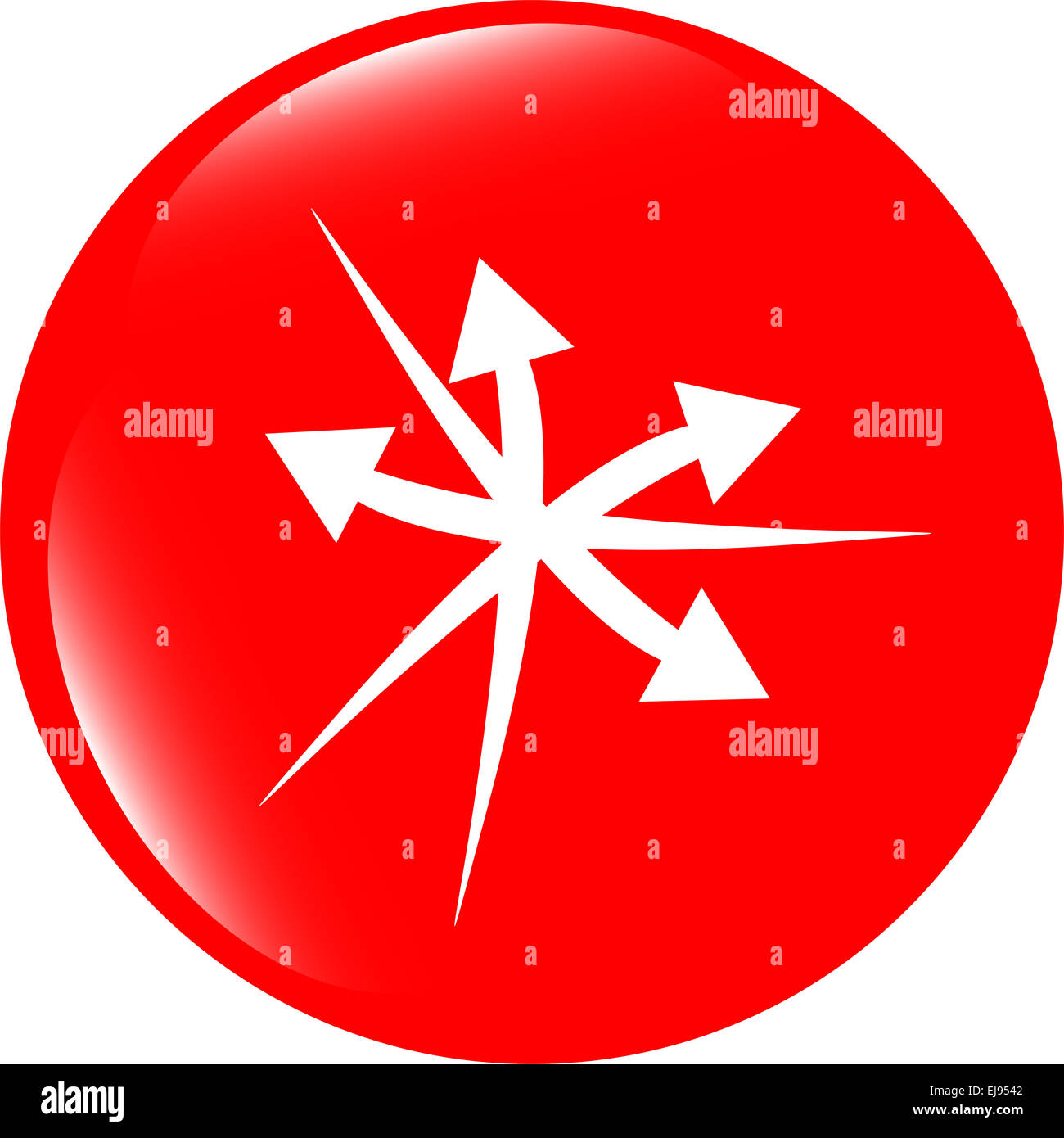 Arrow button icon hires stock photography and images Alamy