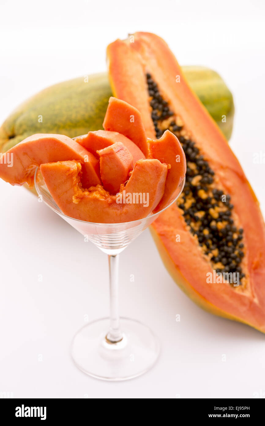 Tangerine dream the Papaya fruit Stock Photo Alamy