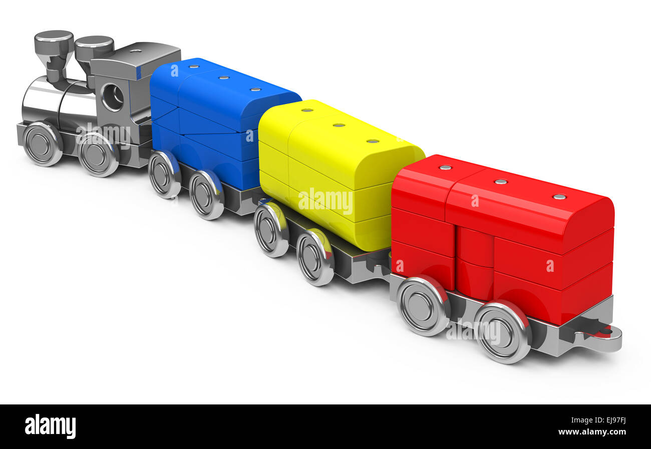 the toy train Stock Photo Alamy