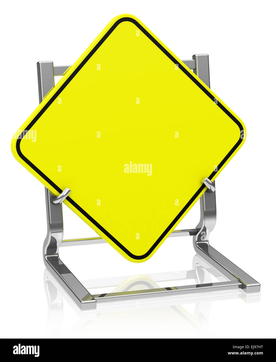 the blank traffic sign Stock Photo - Alamy
