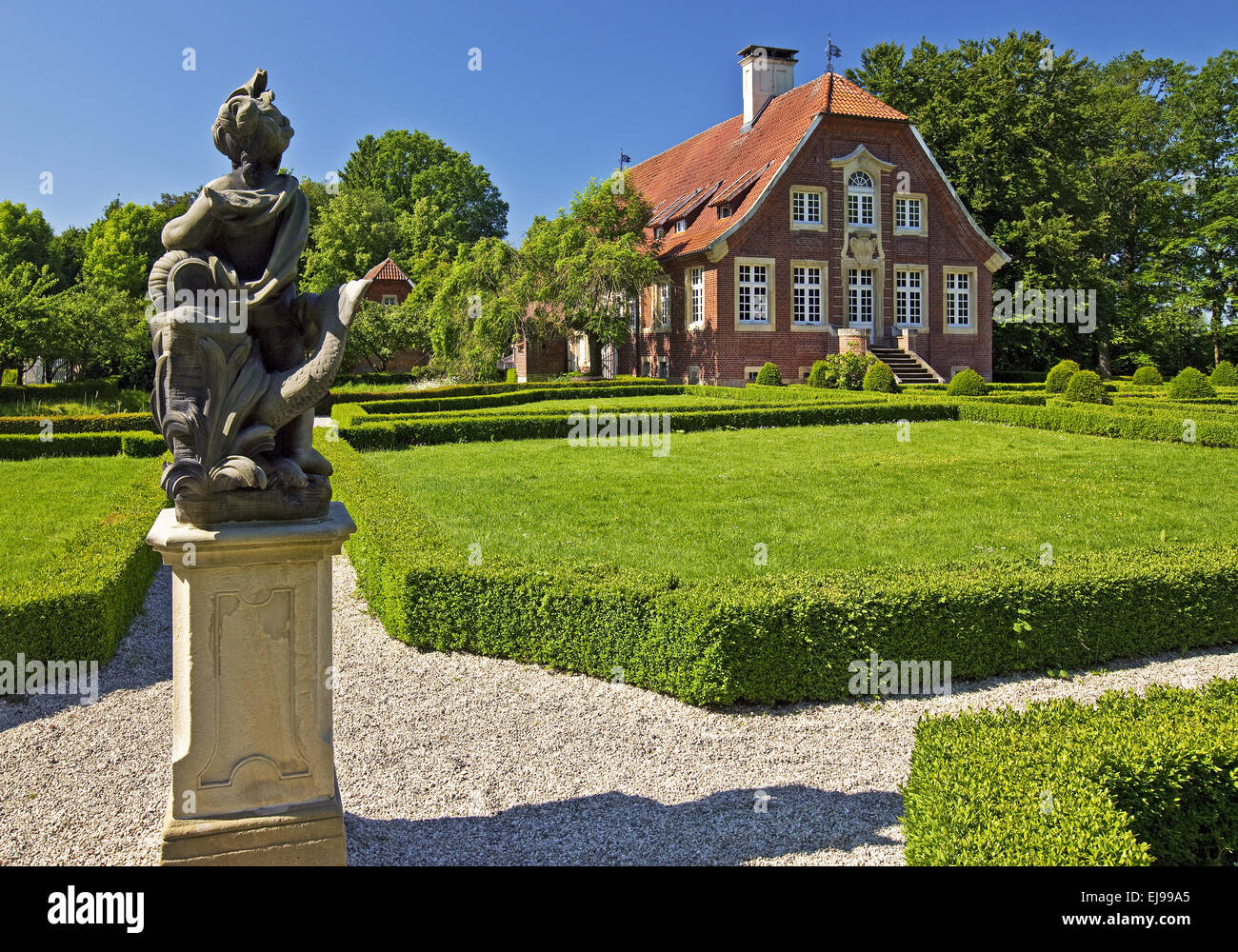 House Rueschhaus, Muenster, Germany Stock Photo Alamy