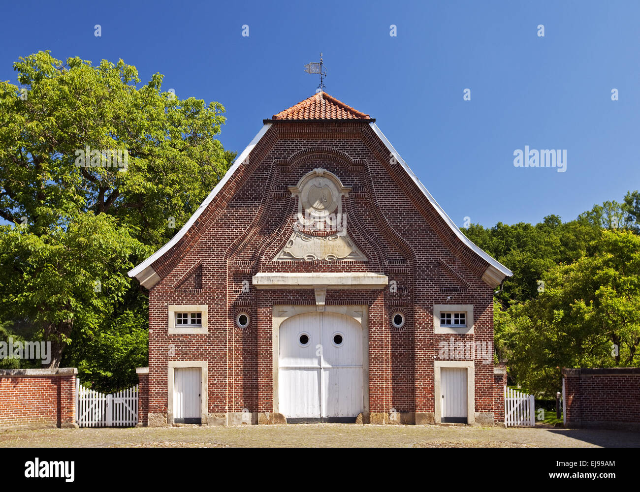 House Rueschhaus, Muenster, Germany Stock Photo