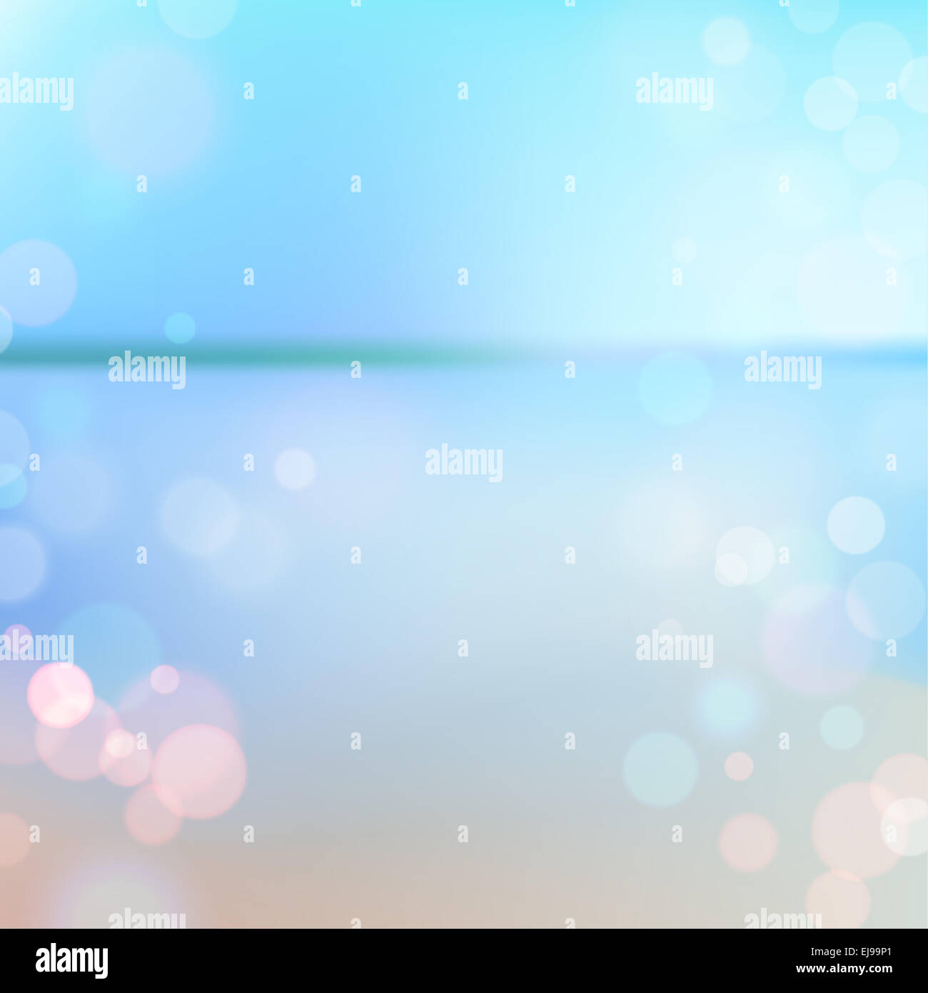 Summer holiday tropical beach background Stock Photo - Alamy