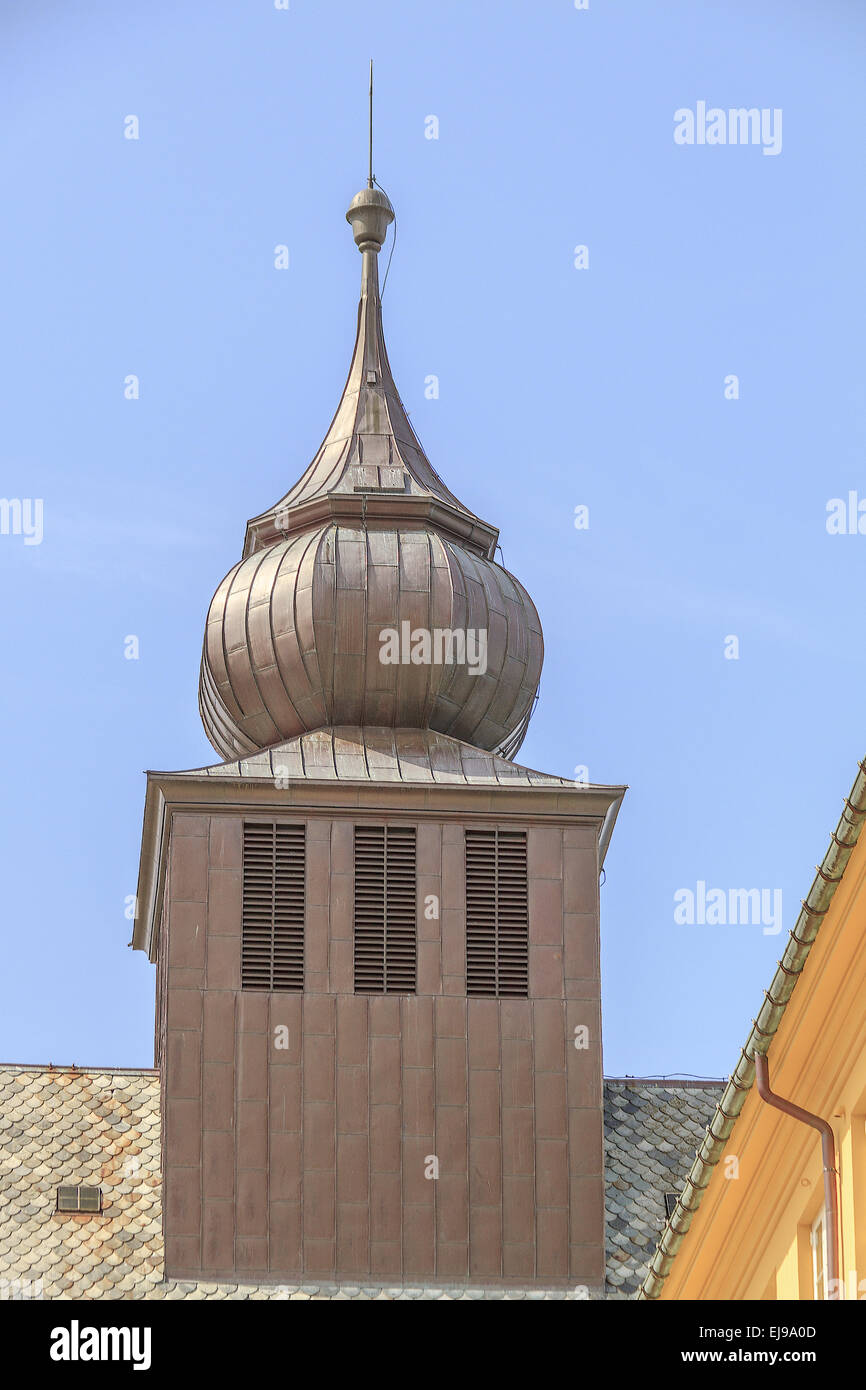 The Tower Of Aspoy School Alesund Norway Stock Photo