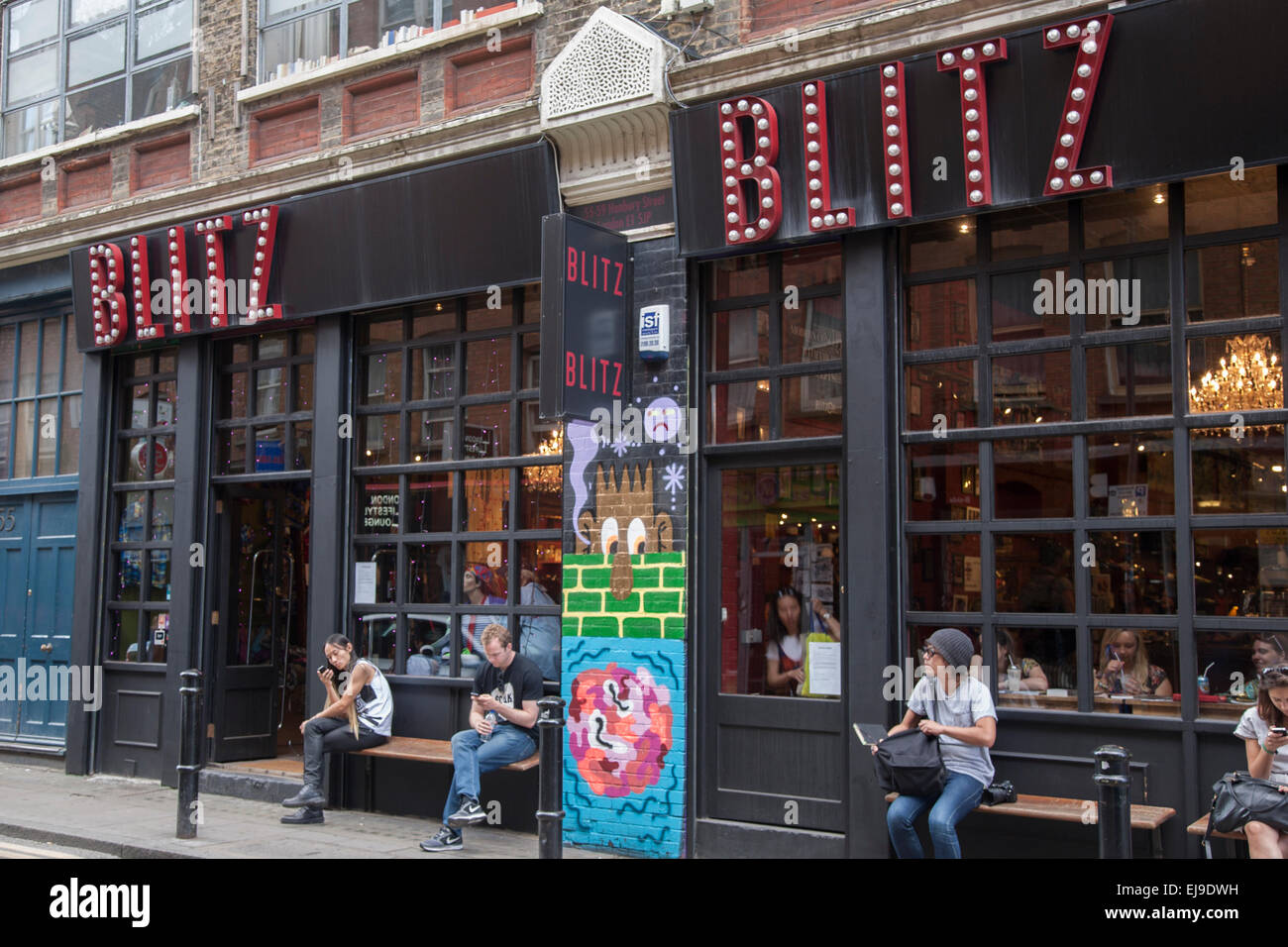 Blitz Vintage Fashion Store, Hanbury Street, Brick Lane, Spitalfields