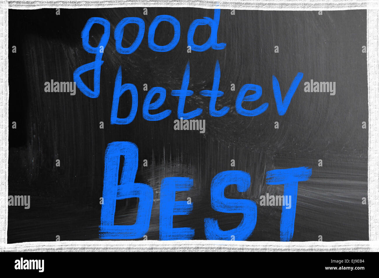 good better best Stock Photo - Alamy