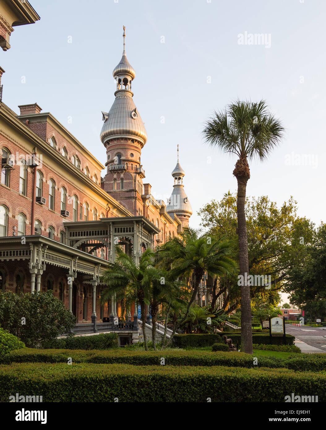 Moorish Architecture of University of Tampa Stock Photo