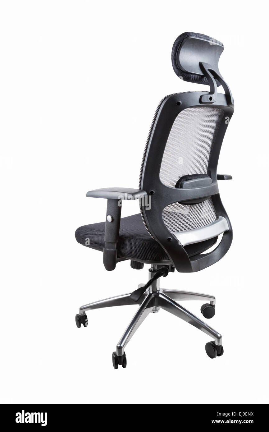 comfortable office swivel chair isolated Stock Photo