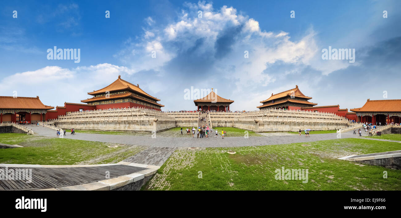 beijing the forbidden city Stock Photo