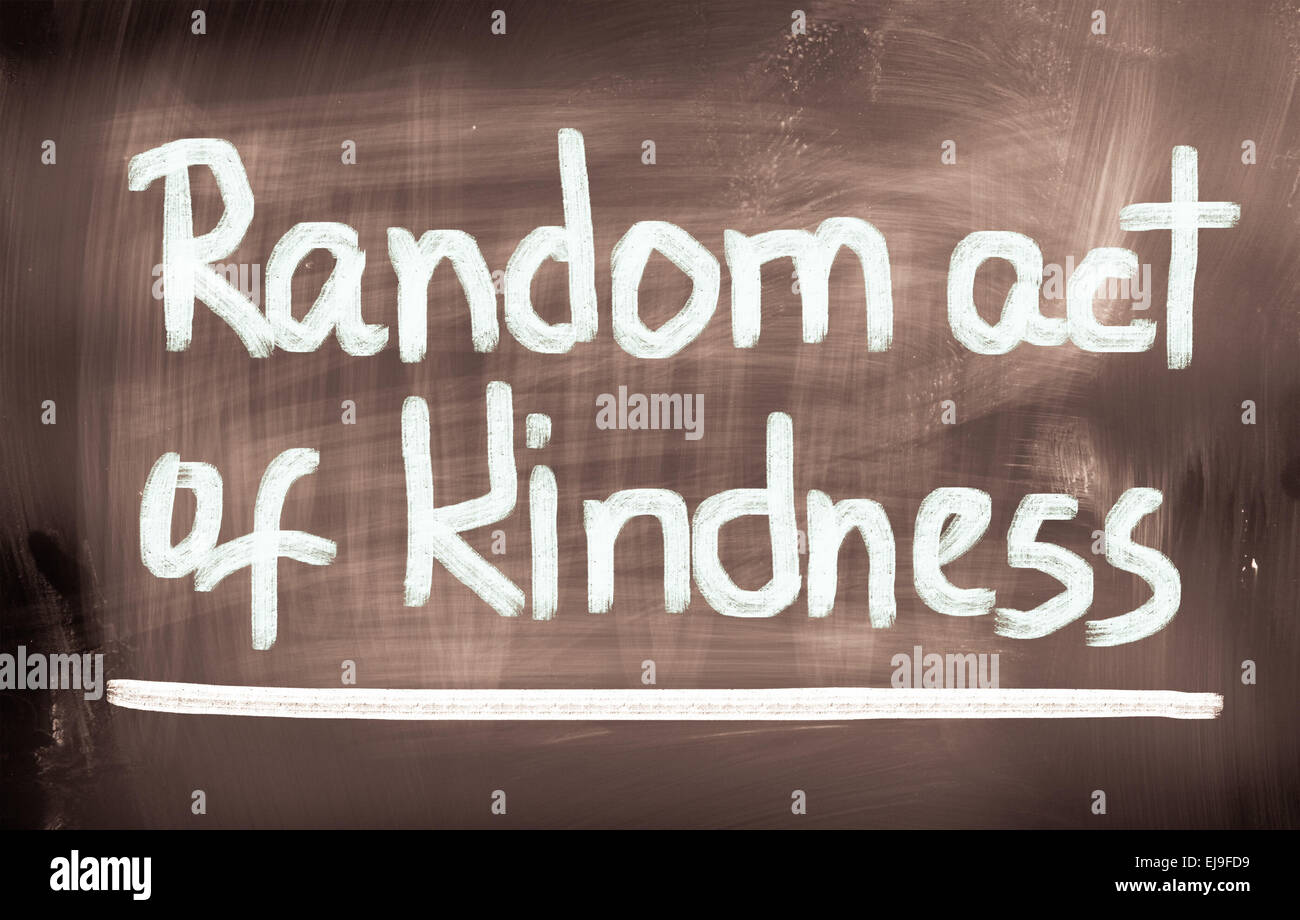 Random Act Of Kindness Concept Stock Photo