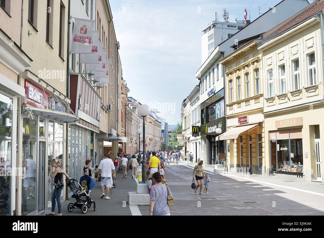 Banja Luka Old Town Stock Photo Alamy
