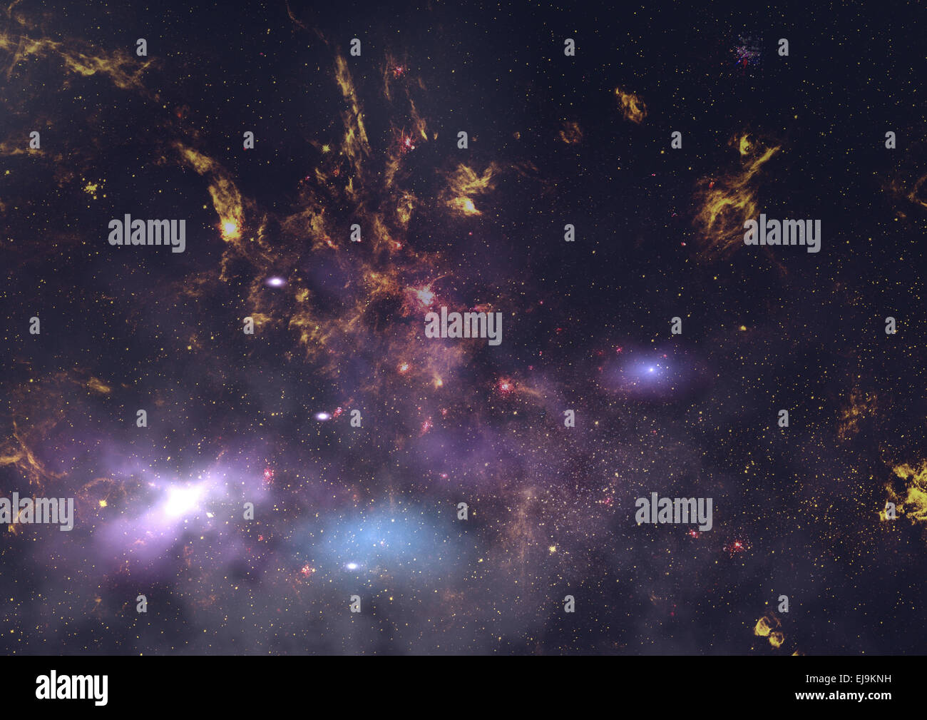 Small part of an infinite star field Stock Photo - Alamy