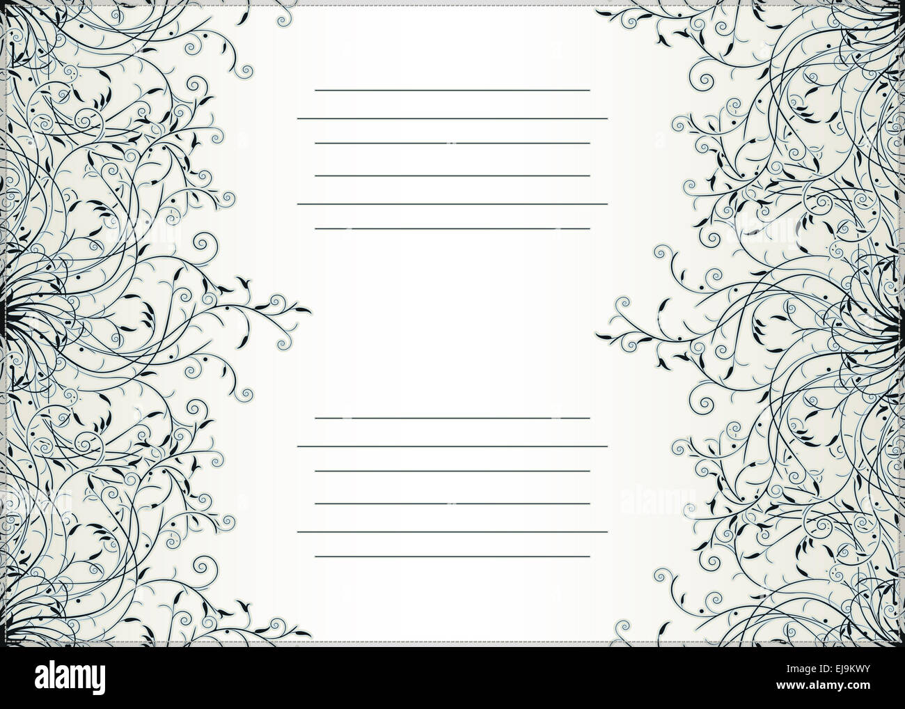 Decorative text card design Stock Photo - Alamy