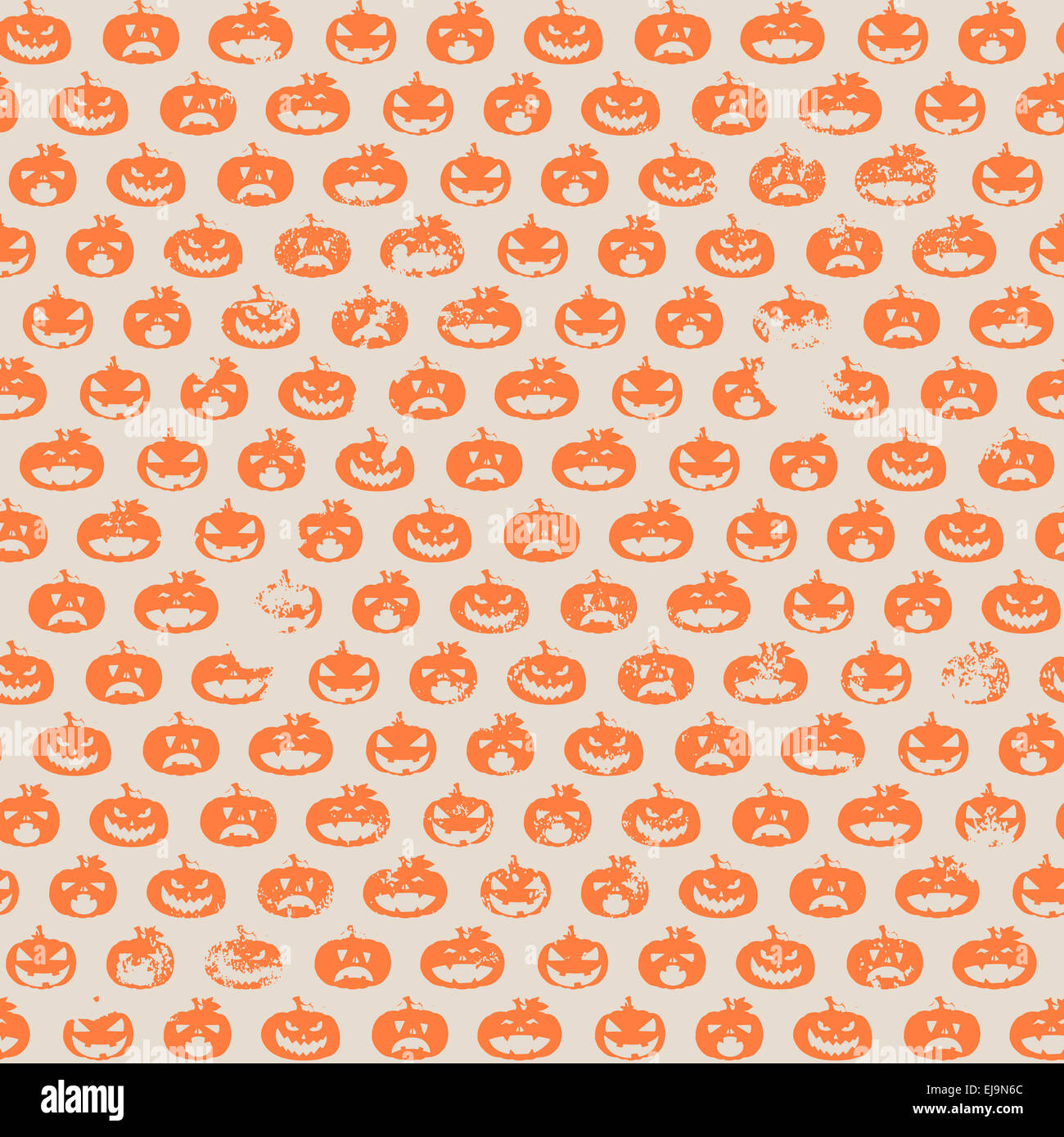 halloween pumpkin pattern Stock Photo - Alamy