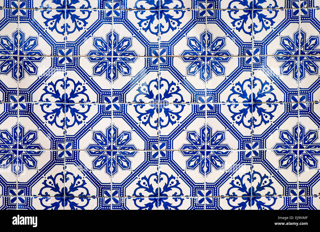 Traditionell portuguese tiles Stock Photo