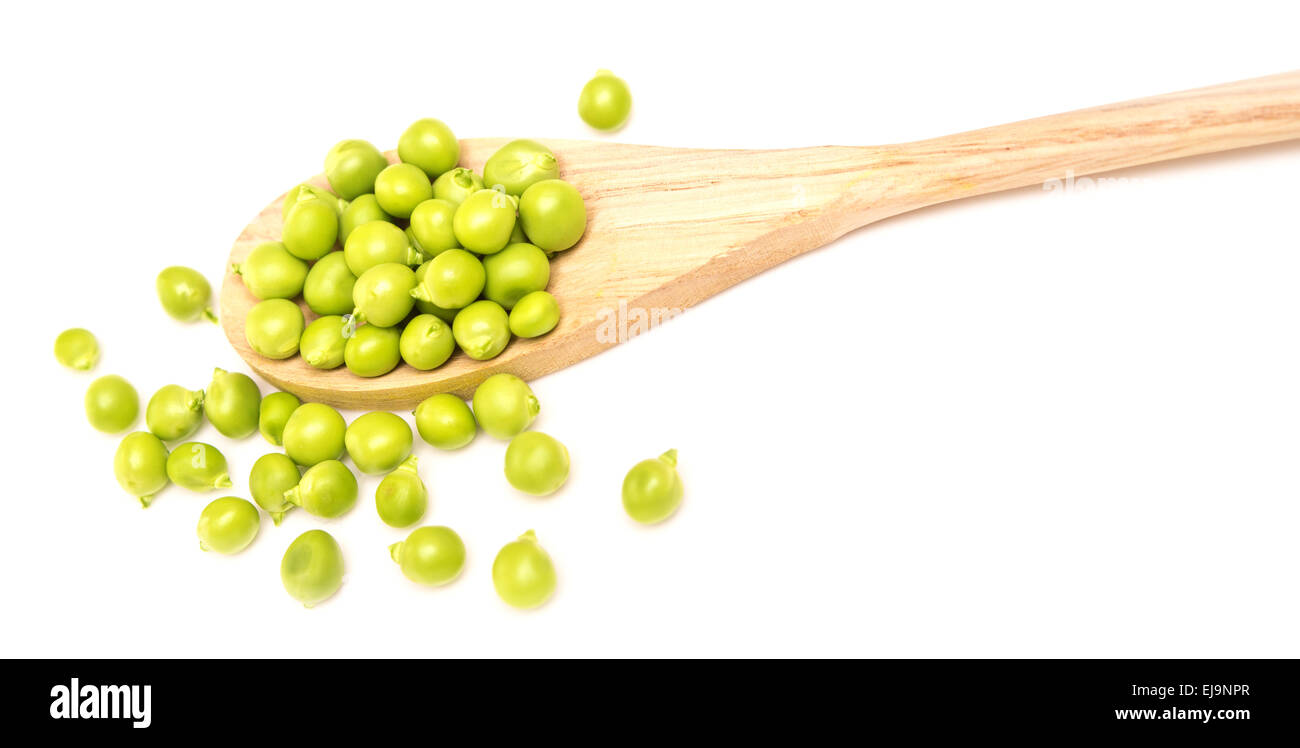 fresh peas Stock Photo