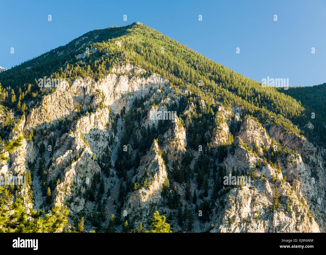 Chalk cliffs of Mt Princeton Colorado Stock Photo Alamy