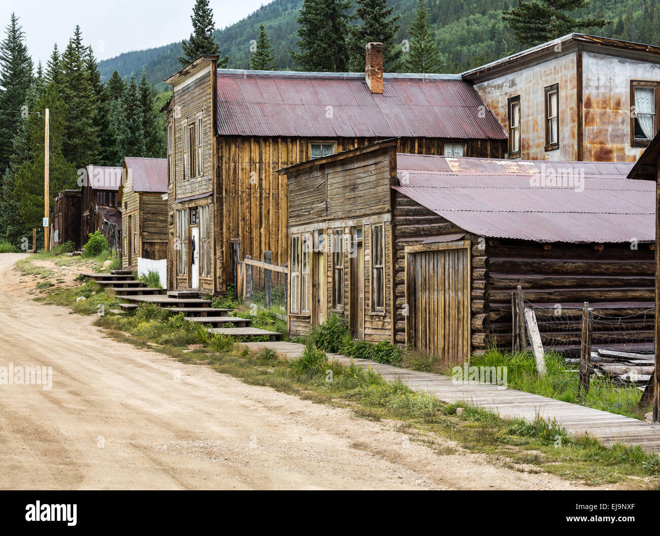 Main street in mining hi-res stock photography and images - Alamy