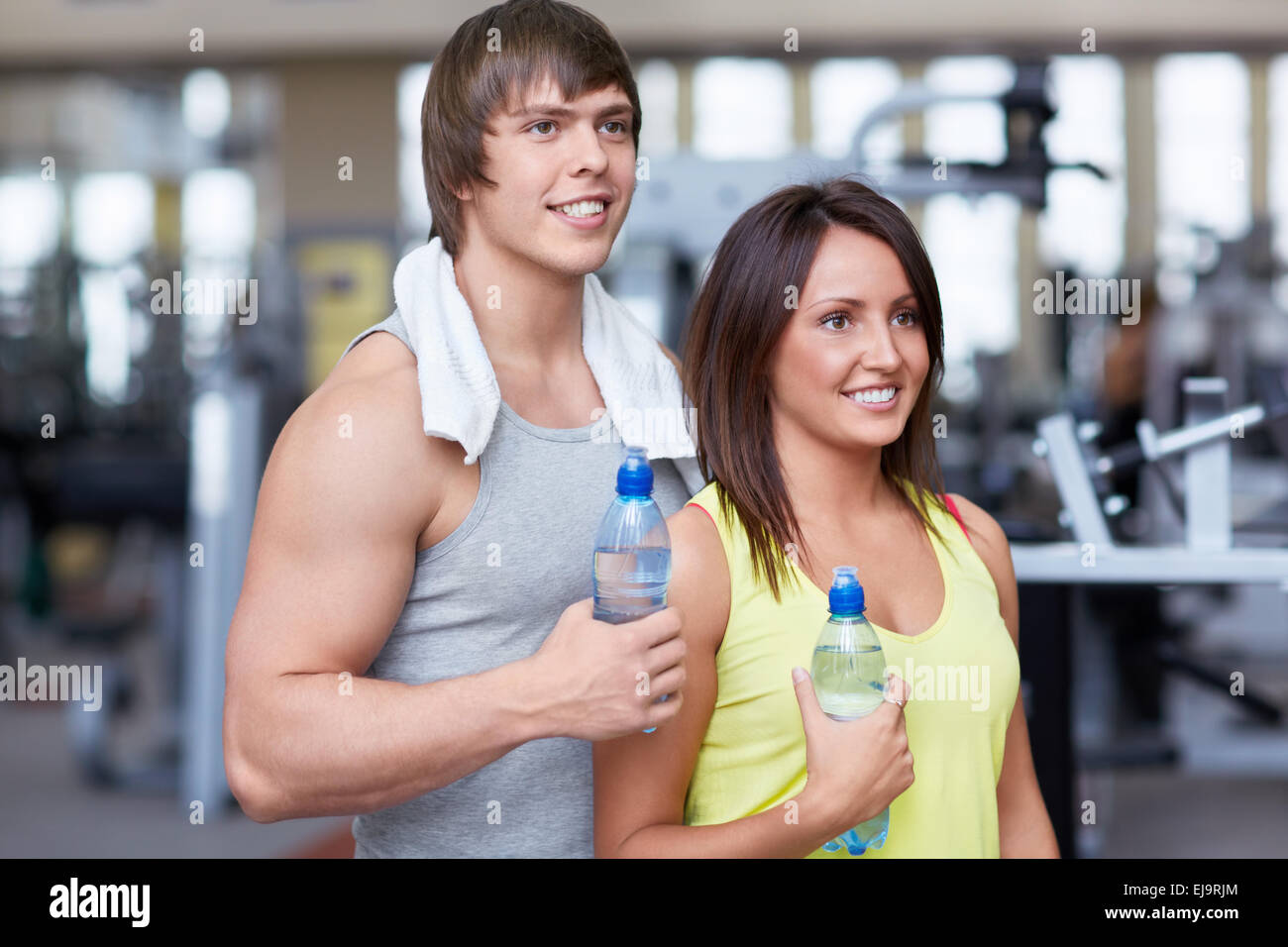 Young people in good shape Stock Photo Alamy