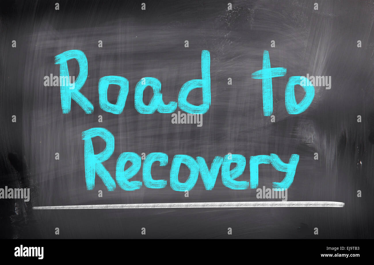 Road To Recovery Concept Stock Photo Alamy