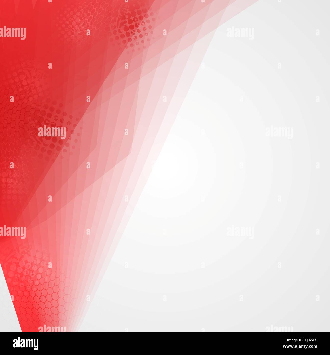 Abstract red and white background Stock Photo